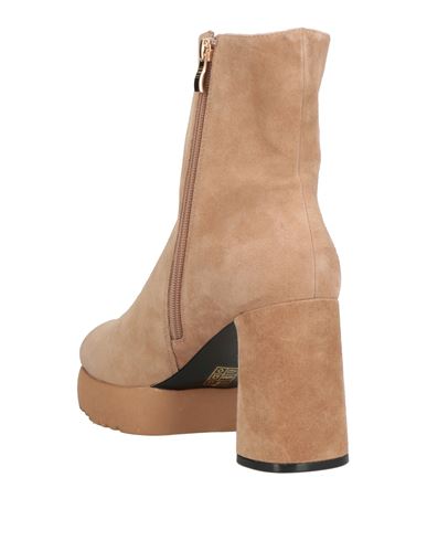 Woman Ankle boots Beige Size 7 Leather