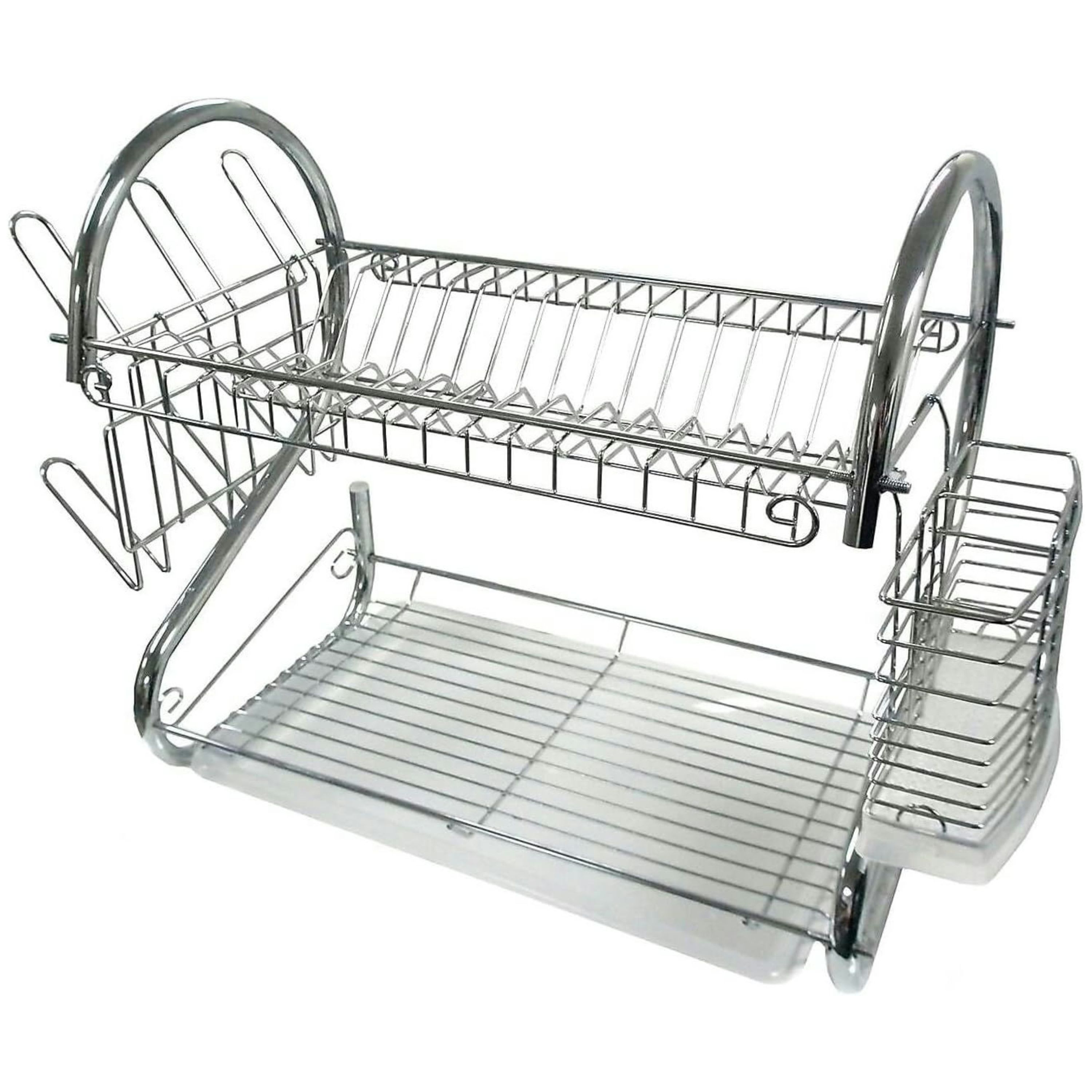 16-Inch Chrome Dish Rack