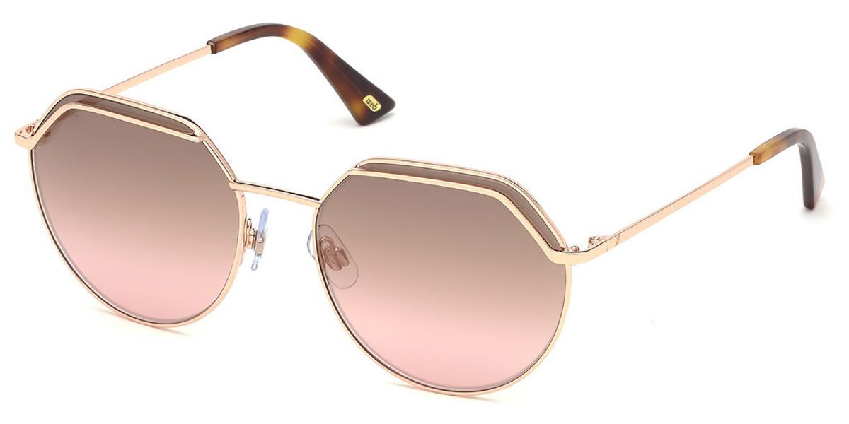 Web WE0258 33G Men's Sunglasses Gold Size 58