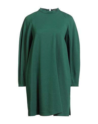Woman Mini dress Green Size 10 Viscose, Polyamide, Elastane
