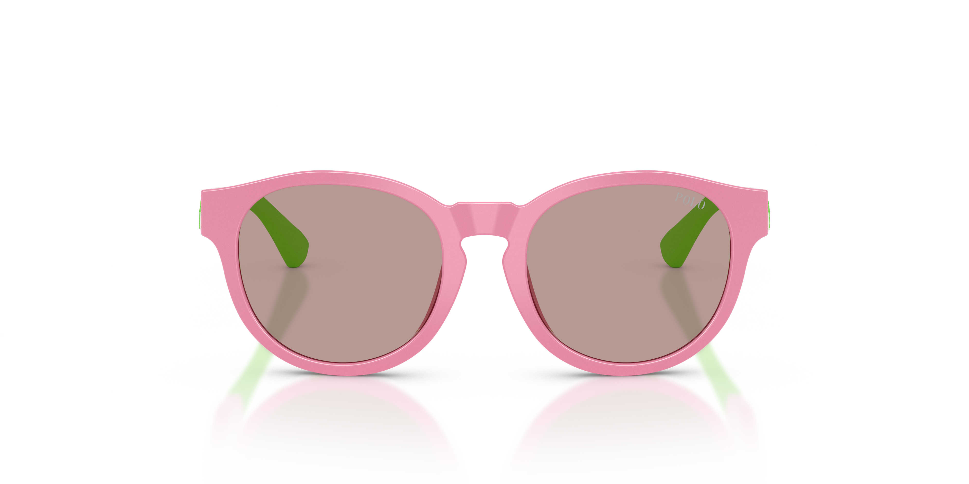 Polo Ralph Lauren Bambino Polo Ralph Lauren PP9512U 63647N Occhiali da sole bambino Iniettato Rosa Marrone Pantos Normale