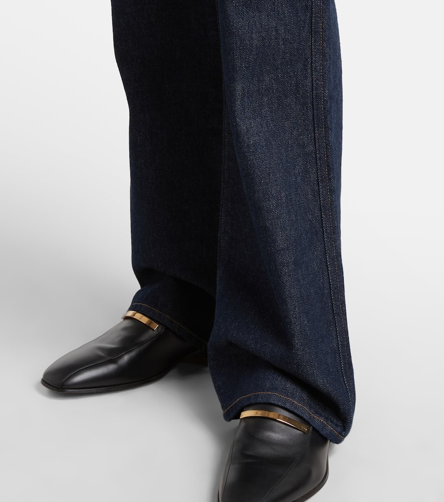 Leena mid-rise flared jeans