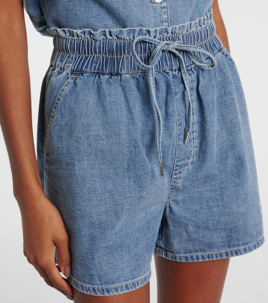 Wilder high-rise denim shorts