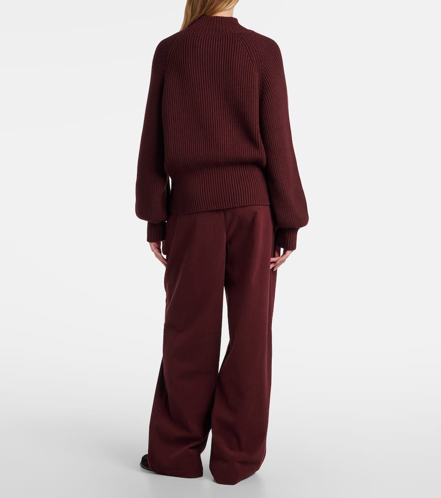 Martina ribbed-knit sweater