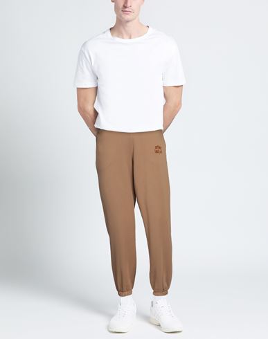 Afterlabel Man Pants Camel Size M Cotton