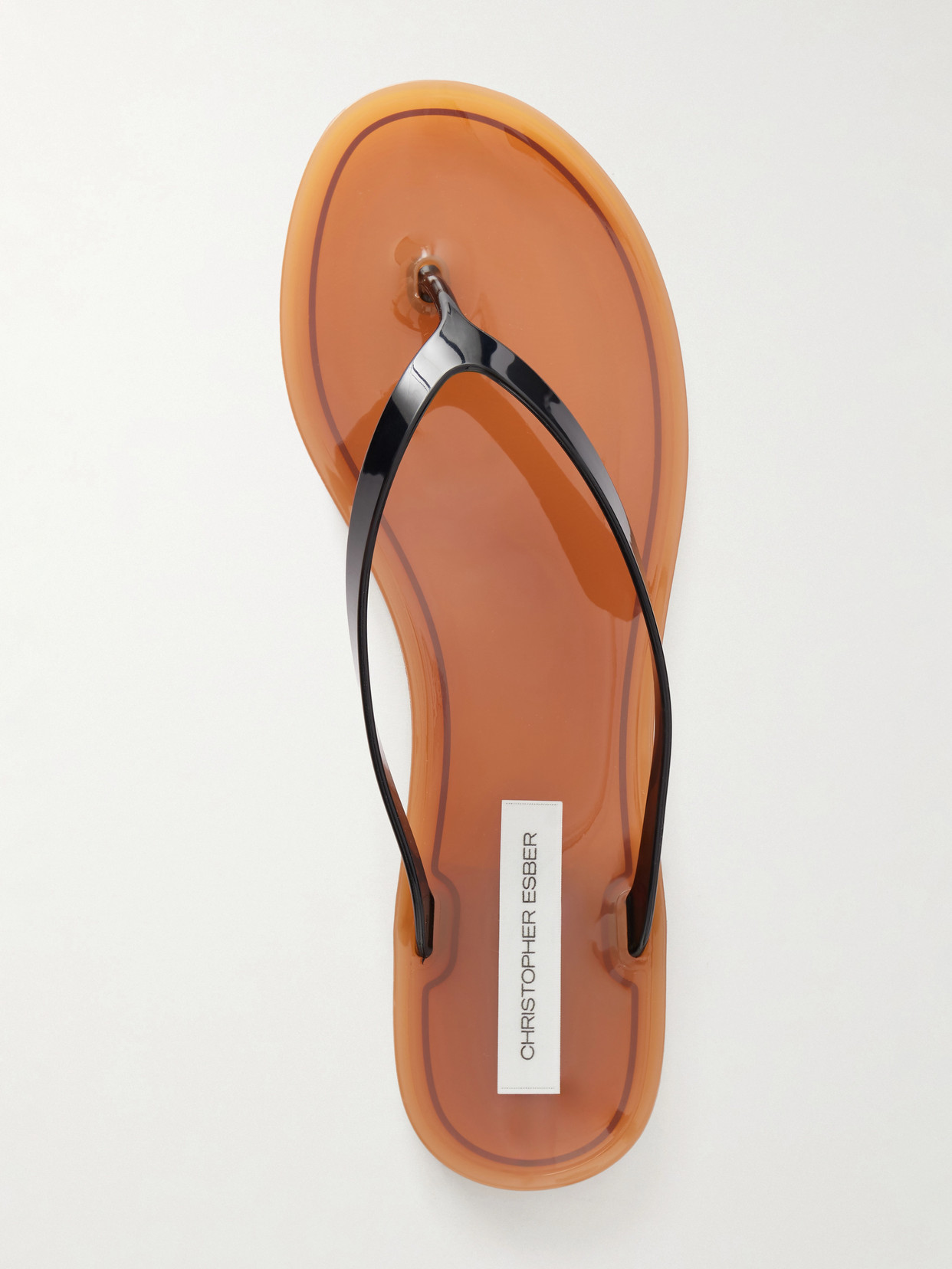 Jo Pvc Flip Flops - Black