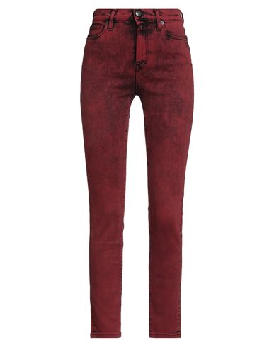 Woman Jeans Garnet Size 25 Cotton, Elastolefin, Elastane