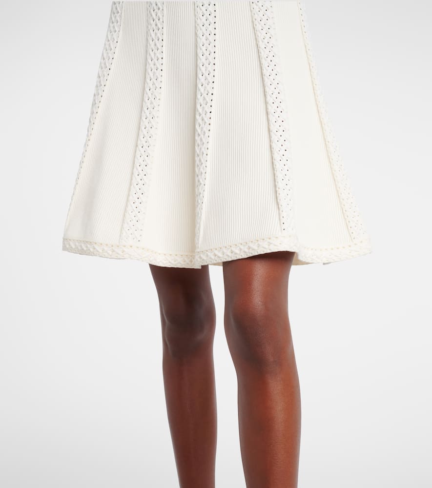Open-knit minidress