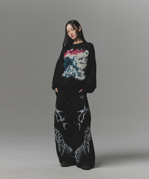 Snake Bone Sweat Pants