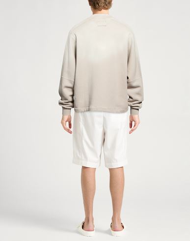 Man Sweatshirt Light grey Size S Cotton
