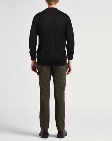 Selezione Man Sweater Black Size XXL Merino Wool, Silk