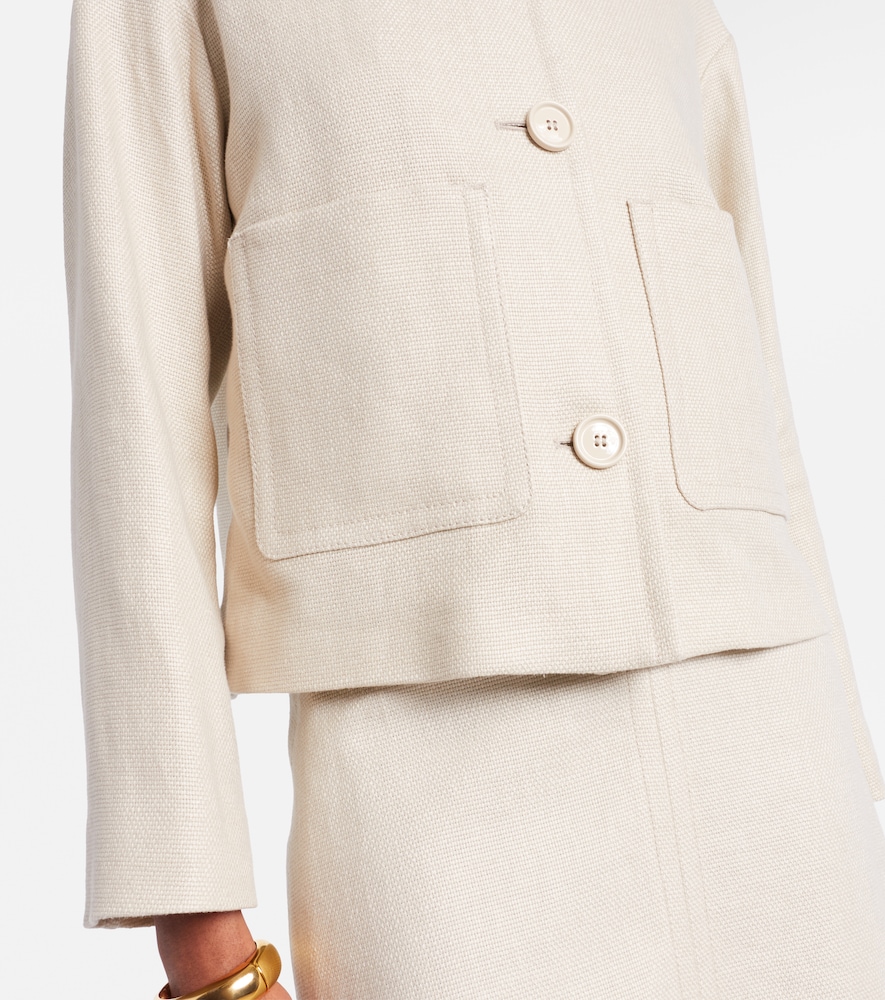 Dattero linen and cotton jacket