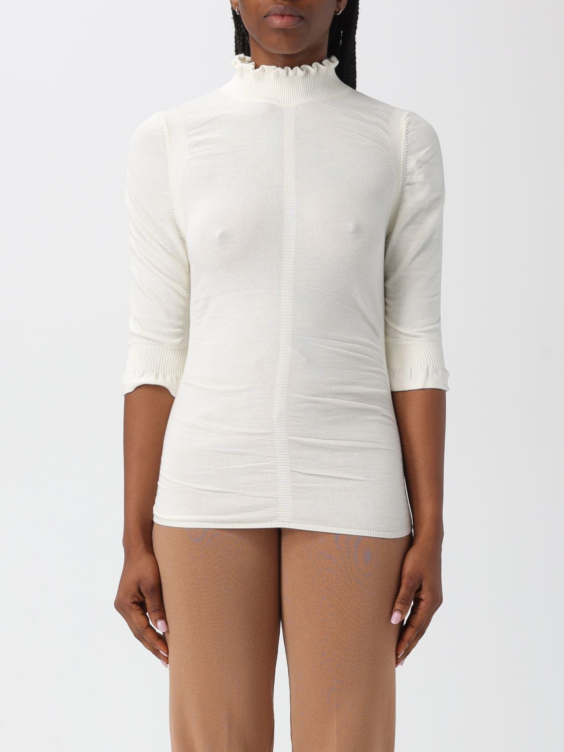 Top Woman color White