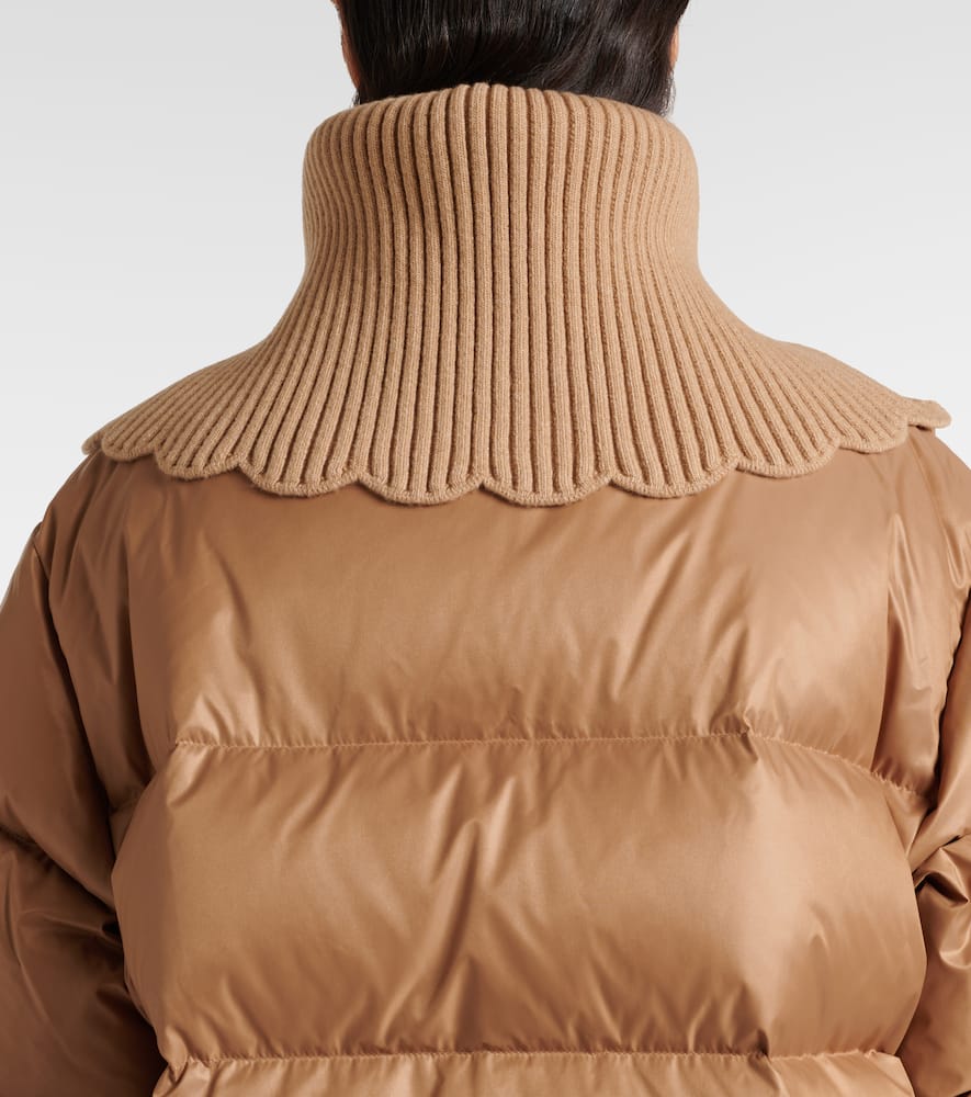 Chloé Oversized quilted down jacket