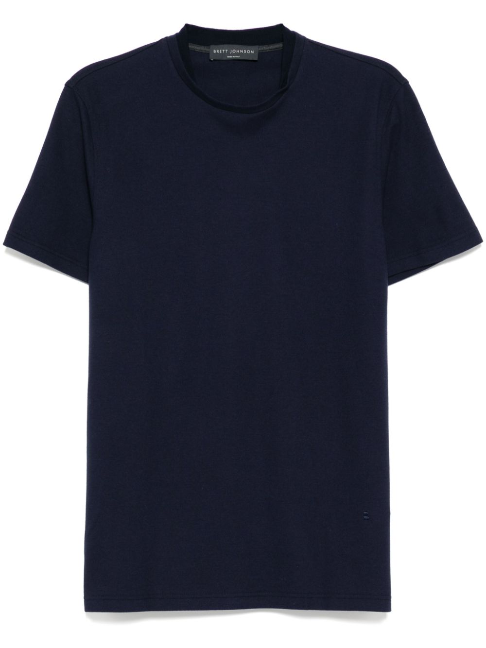Double-collar T-shirt - Blue