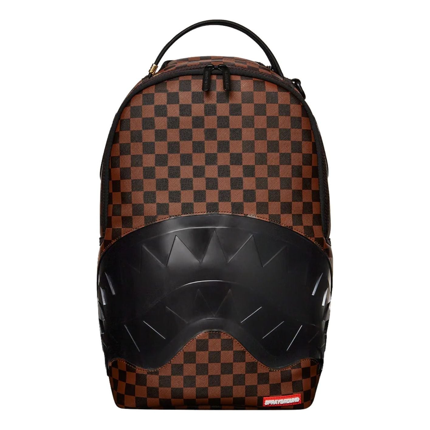 Clear Rubber Sharks In Paris DLXSV Backpack 'Brown Black'