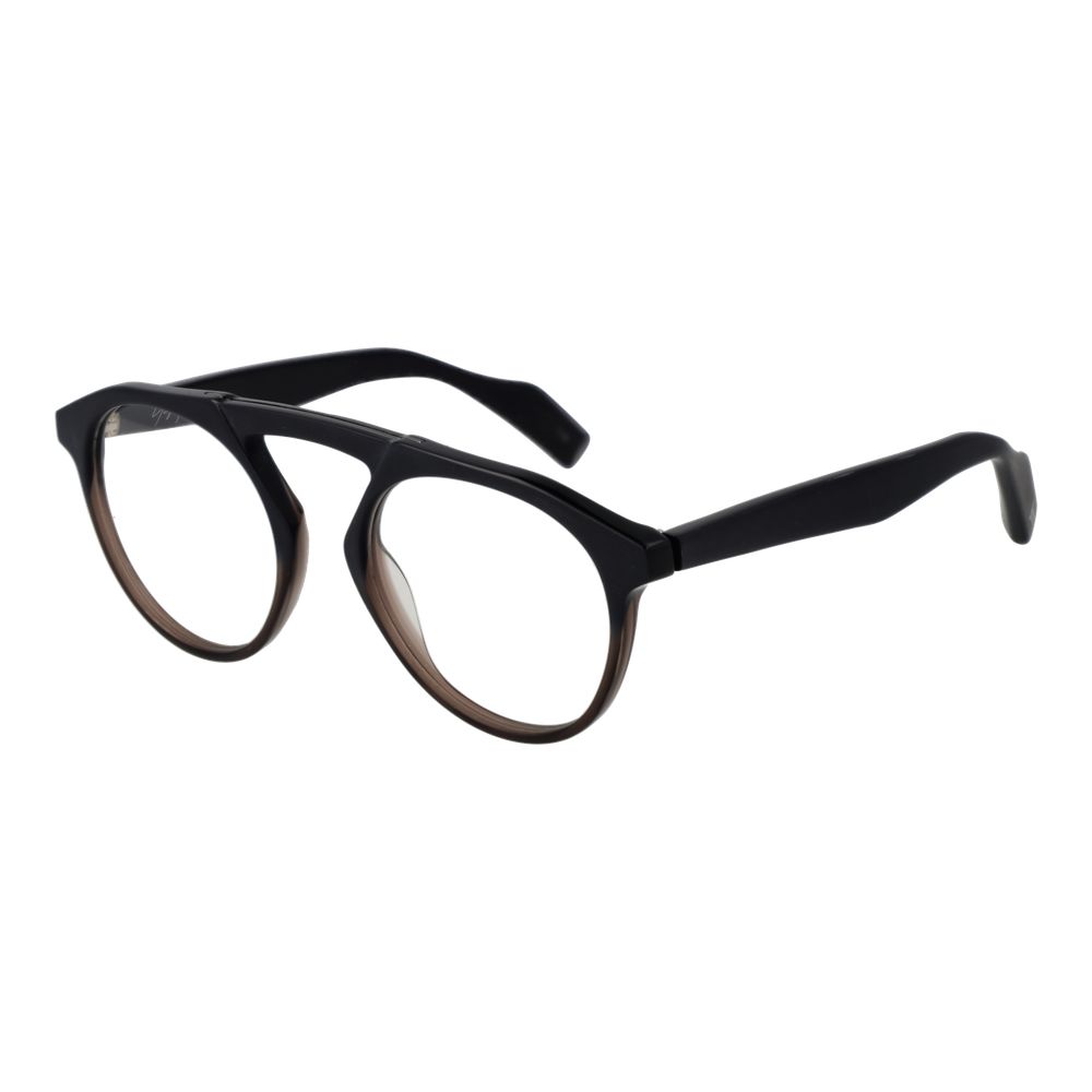 Yohji Yamamoto Black Men Optical Men's Frames
