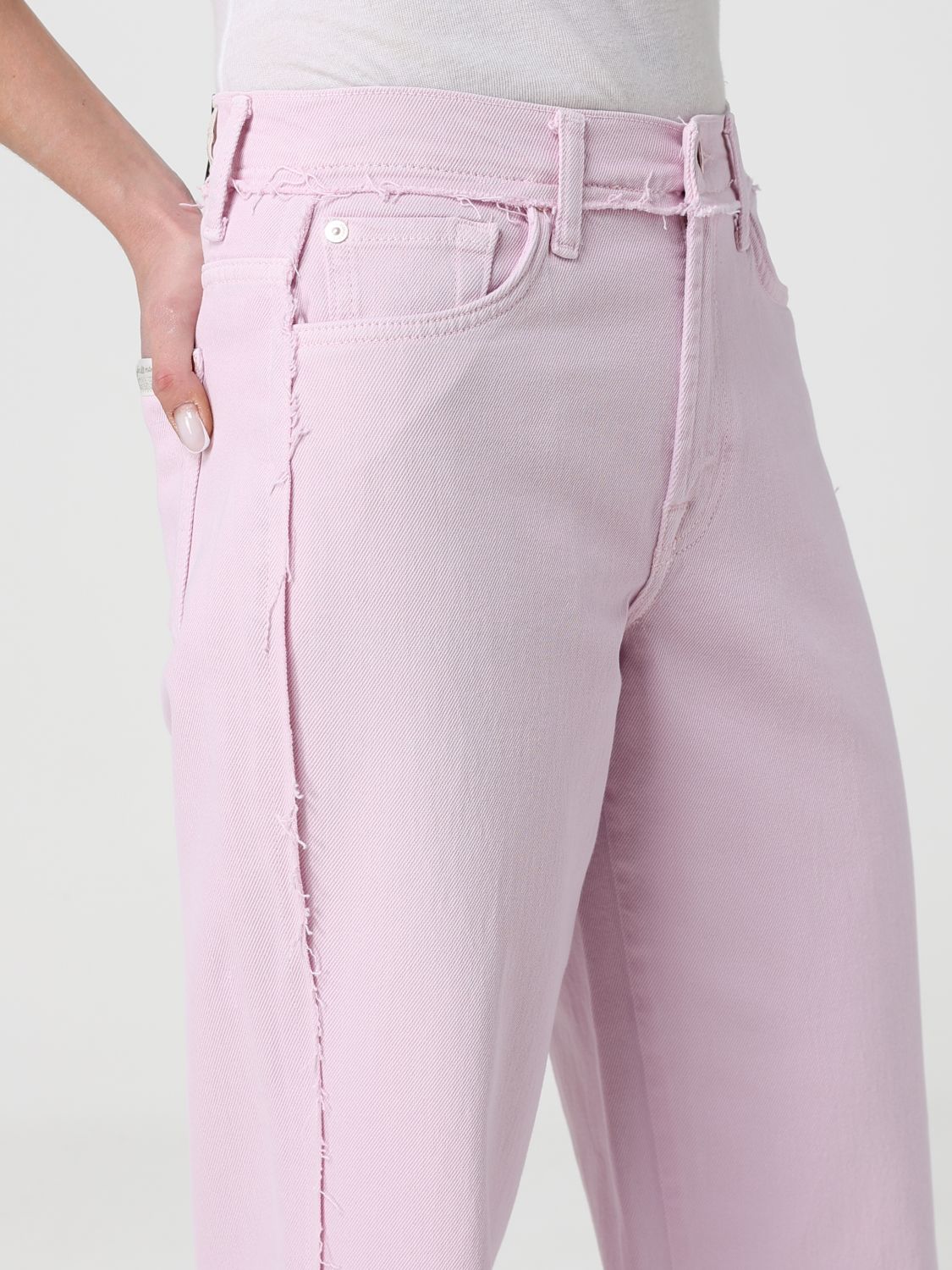 Jeans Woman color Pink
