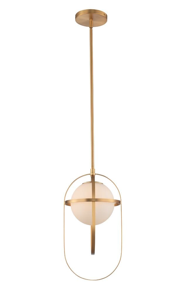 Kalco Lennox Contemporary Chandelier in New Brass - 513311NB
