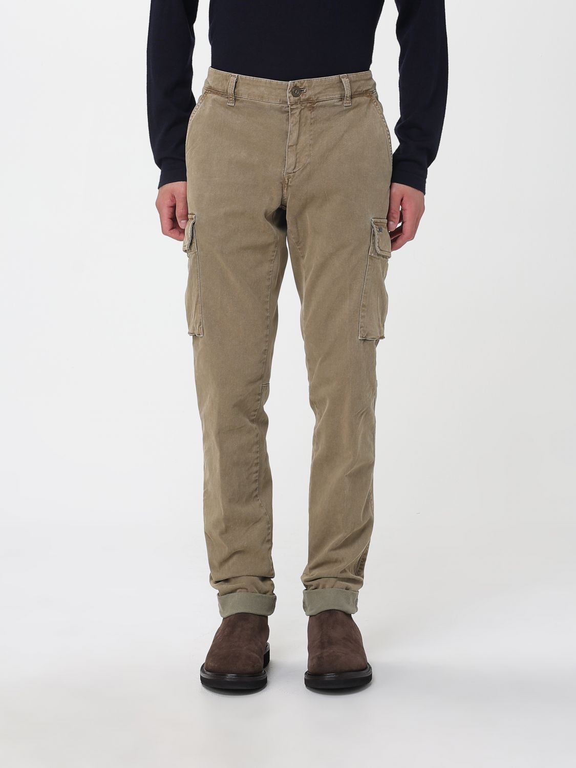 Pants Men color Beige