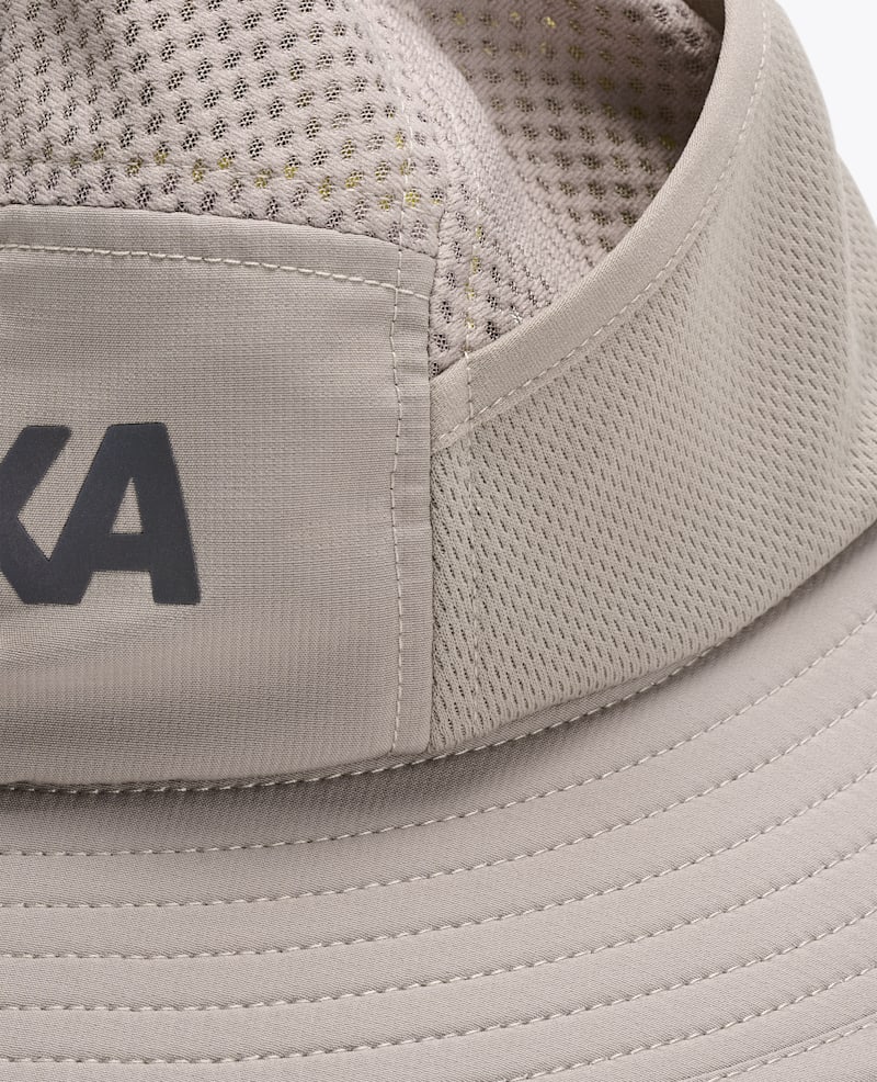 HOKA Adventure Hat 2.0 Hiking Shoes in Stone