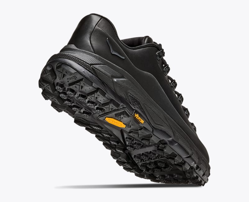 HOKA Elite Terrain System Tor Summit LTR Shoes in Black/Black