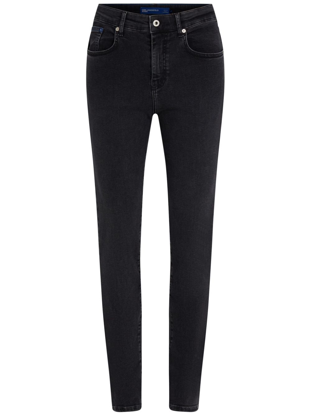 Five-pocket skinny jeans - Black