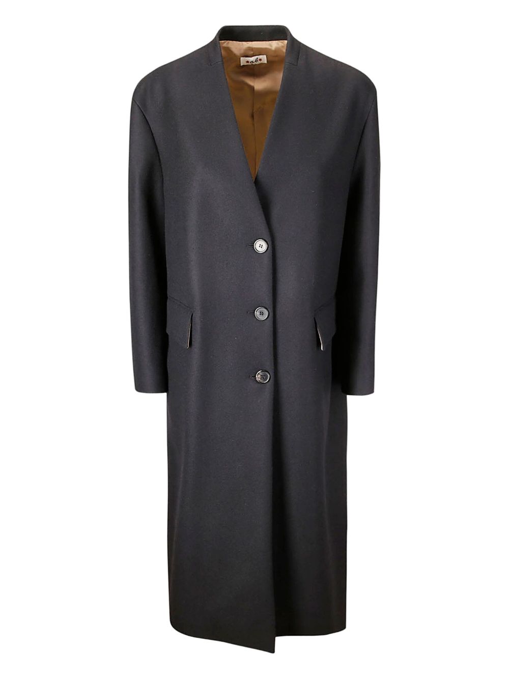 Alberto Biani wool coat - Black