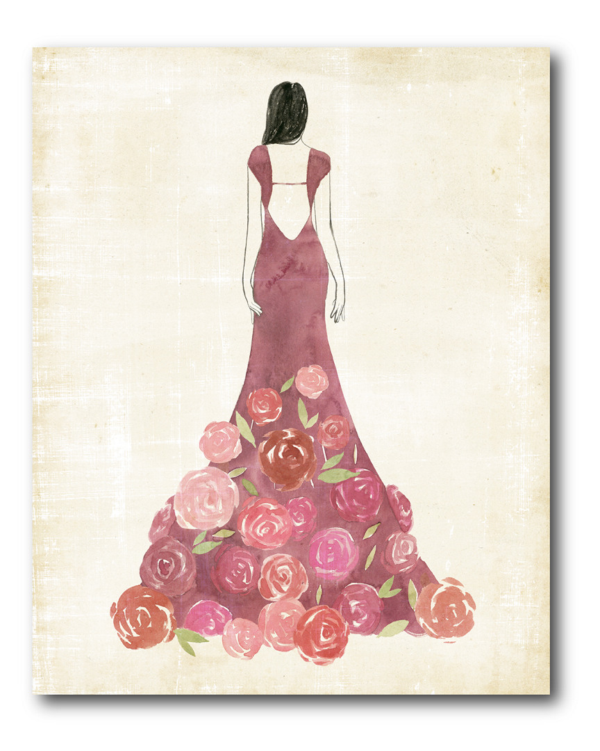 Wall Decor Garland Gown I Artwork