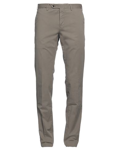 Pt Torino Man Pants Taupe Size 30 Cotton, Elastane