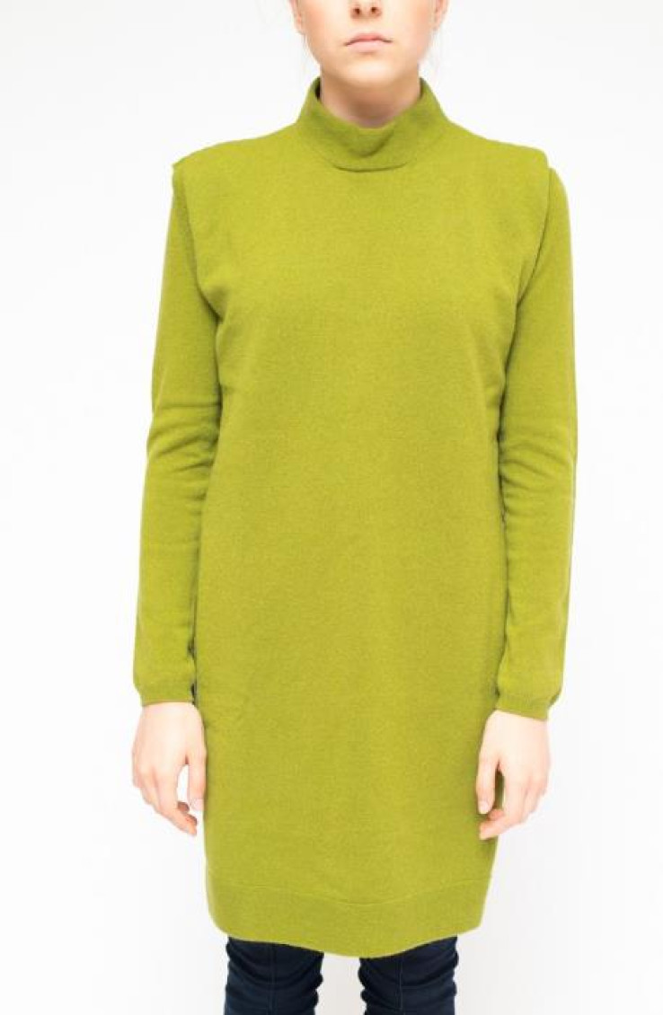 Light Green Gilet Cashmere Sweater