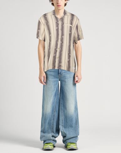 Man Shirt Grey Size M Viscose
