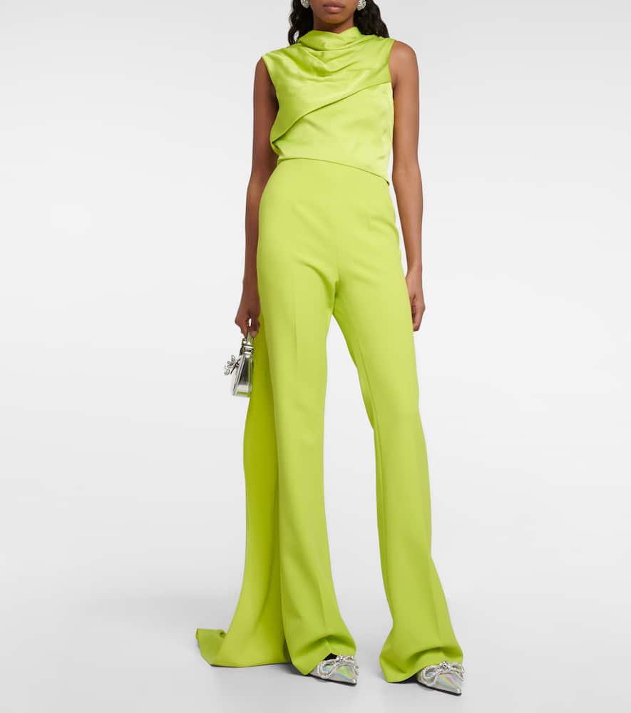 Cara crêpe jumpsuit