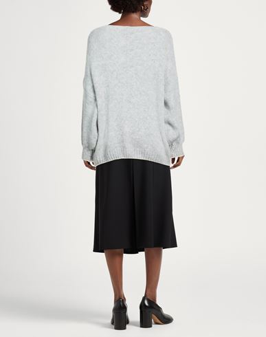 Woman Sweater Light grey Size ONESIZE Polyacrylic, Viscose, Polyamide, Mohair wool, Wool