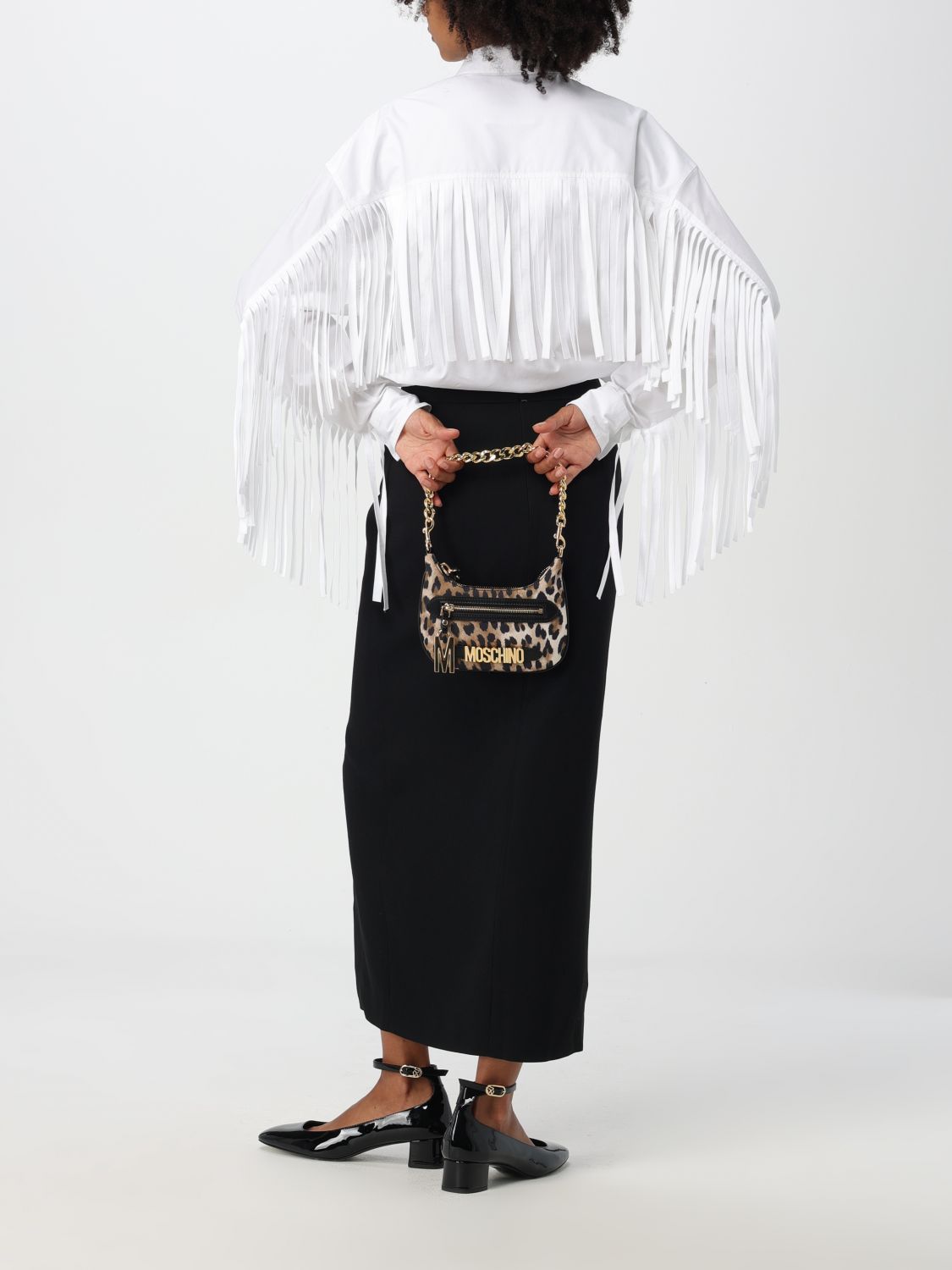 Skirt Woman color Black