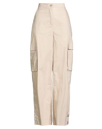 Woman Pants Sand Size M Cotton