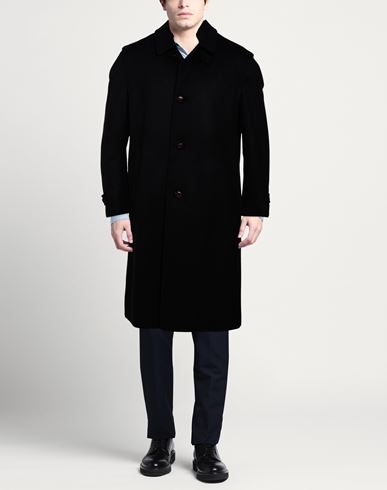 Man Coat Blue Size 34 Virgin Wool, Alpaca wool