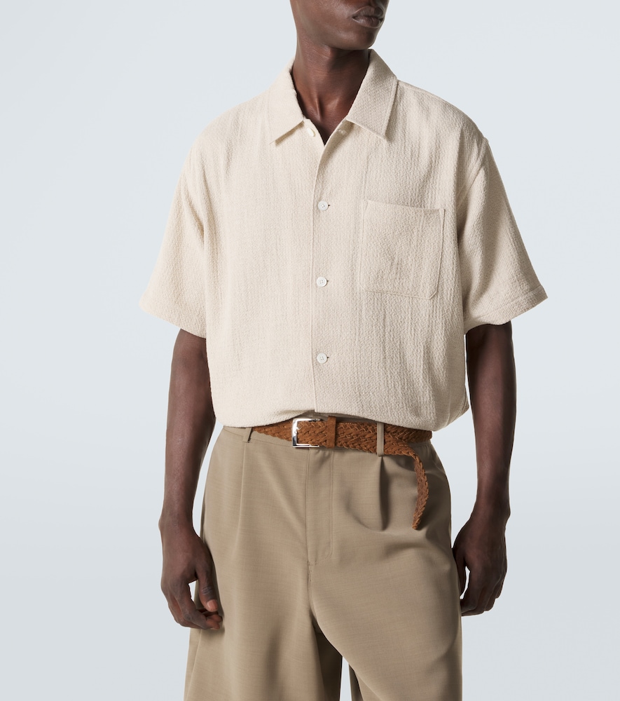 Cotton-blend shirt