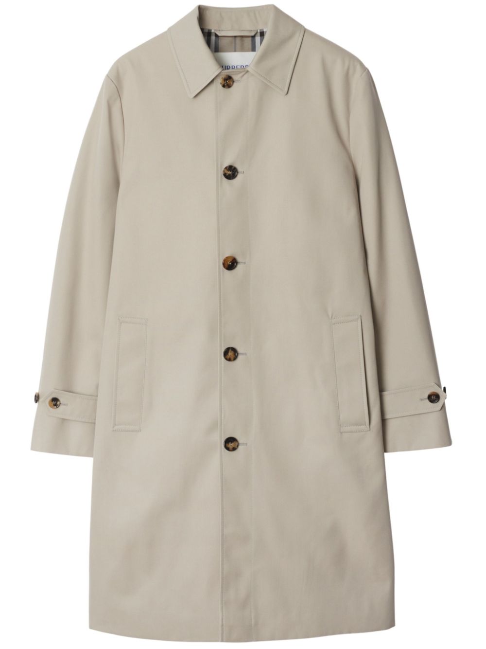 Cotton-blend coat - Neutrals