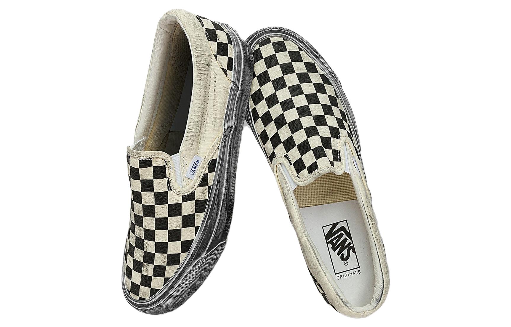 OG Classic Slip-On LX 'Stressed - Black Checkerboard'