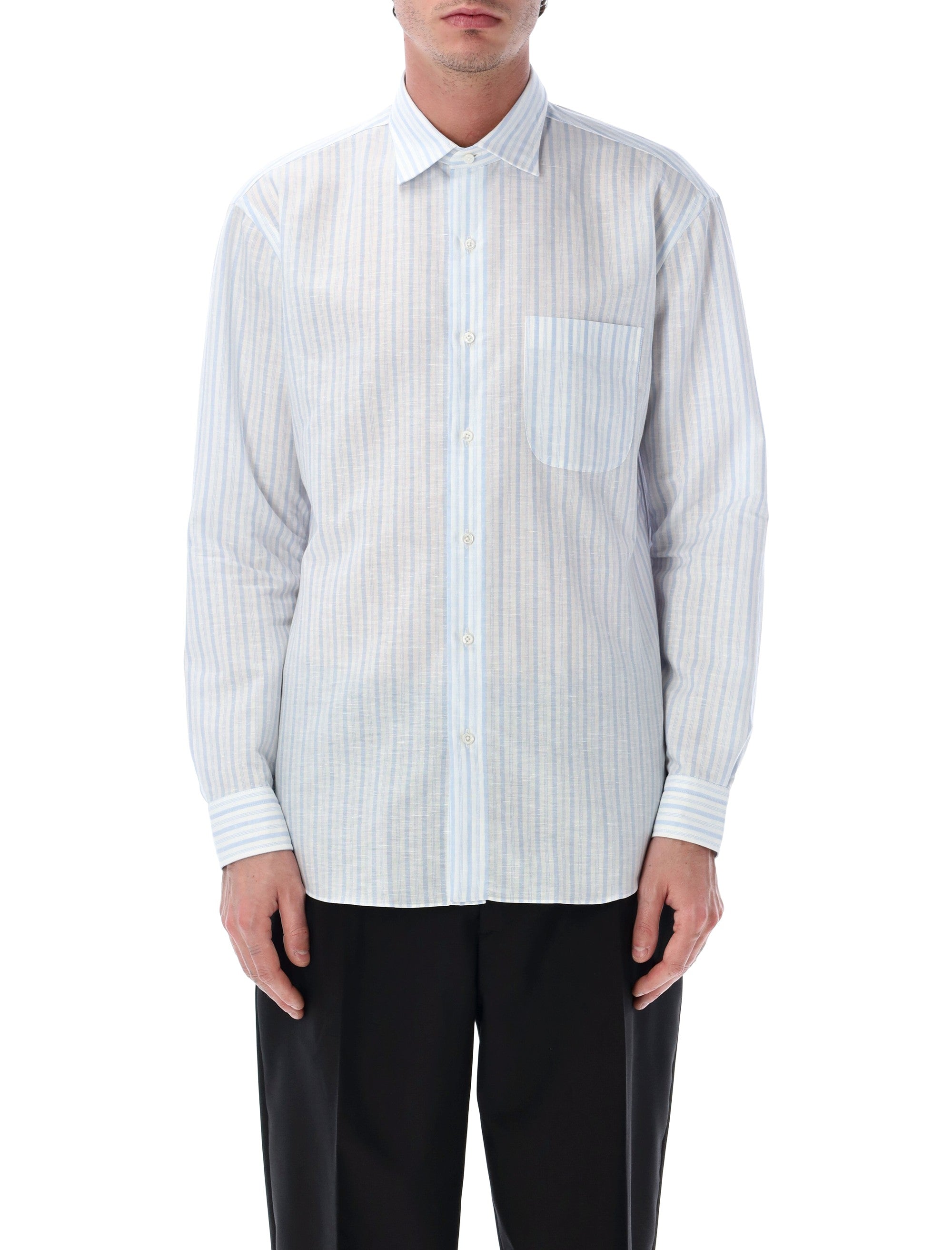 Classic Fit Striped Shirt - Size 41