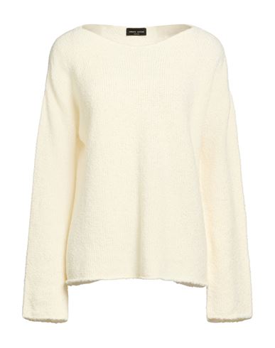 Woman Sweater Ivory Size XXL Wool, Silk