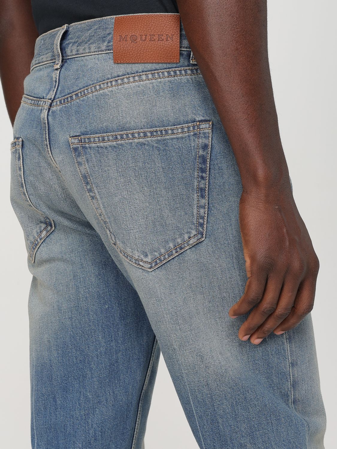 Jeans Men color Blue