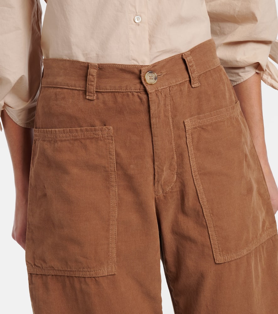 Sue cotton straight pants