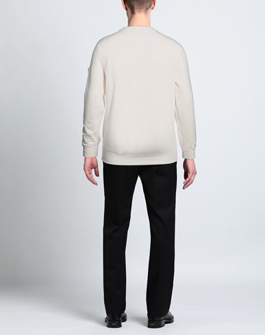 Man Sweater Off white Size S Virgin Wool