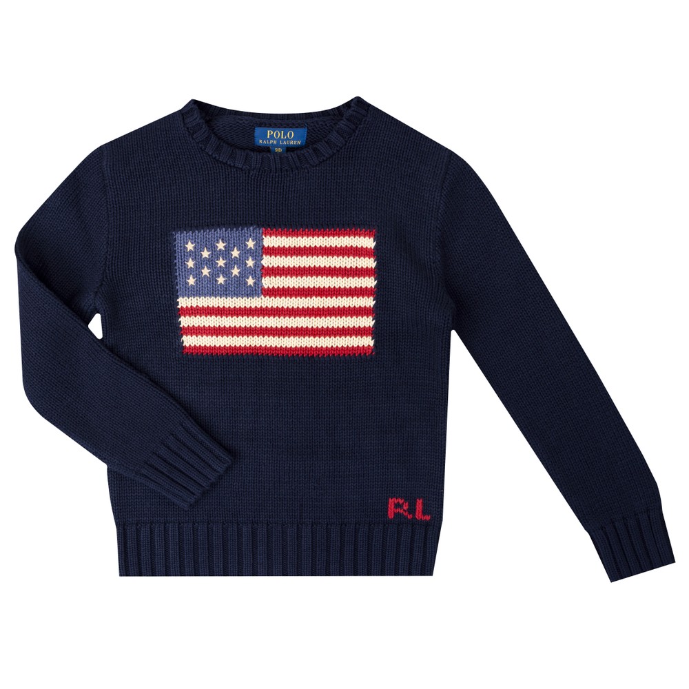Sweater POLO RALPH LAUREN Kids color Navy