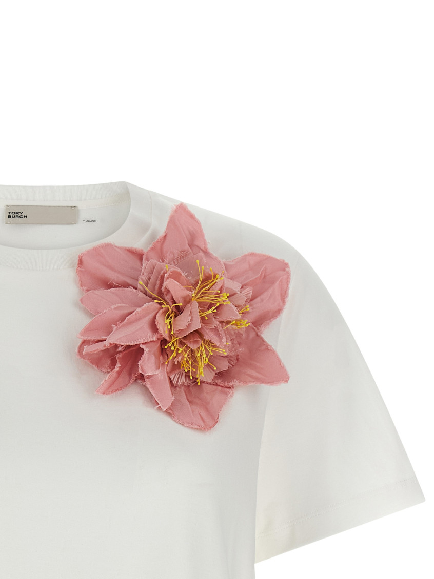 Multicolor Embellished Crew Neck T-Shirt