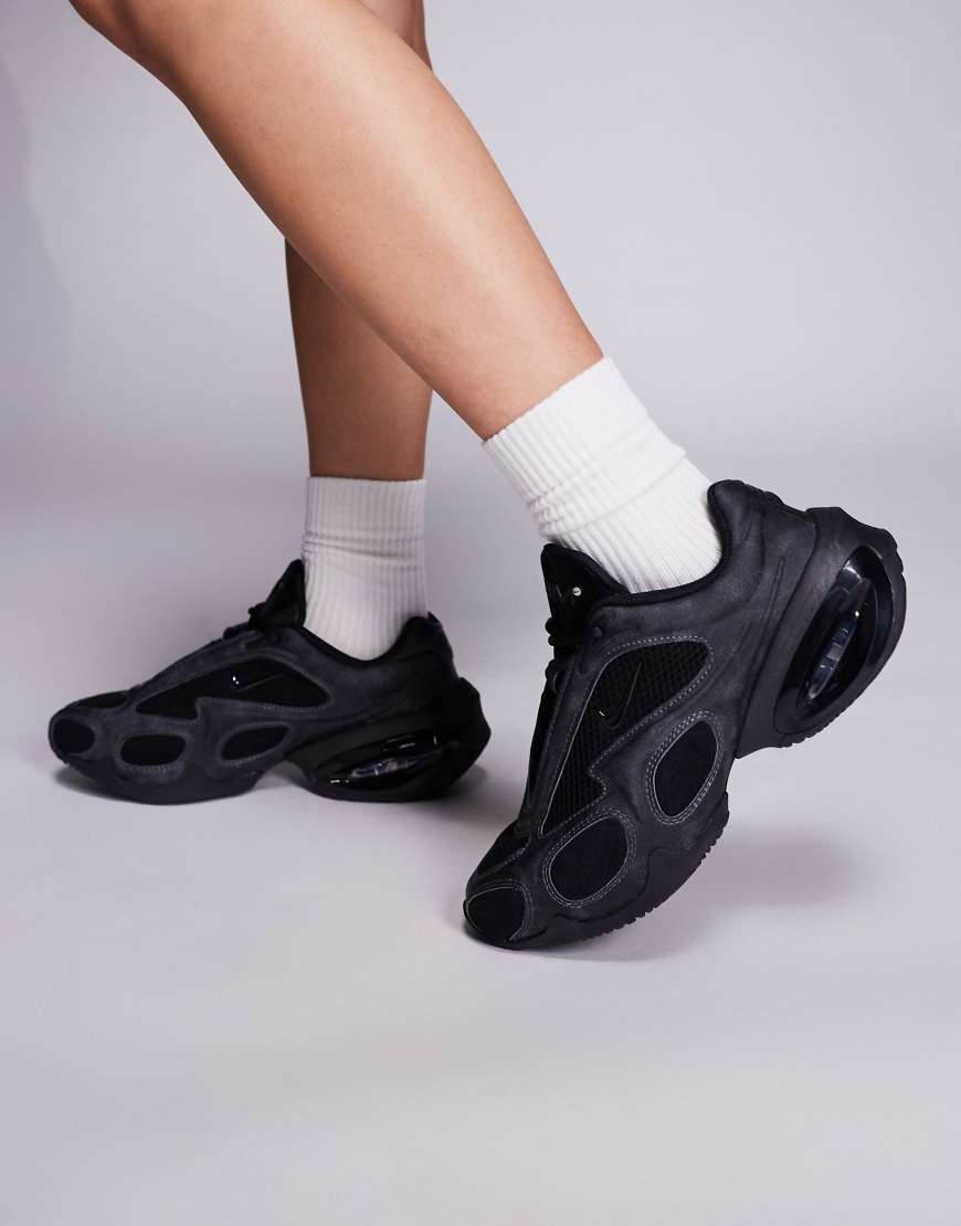 Air Max Muse sneakers in dark gray and silver