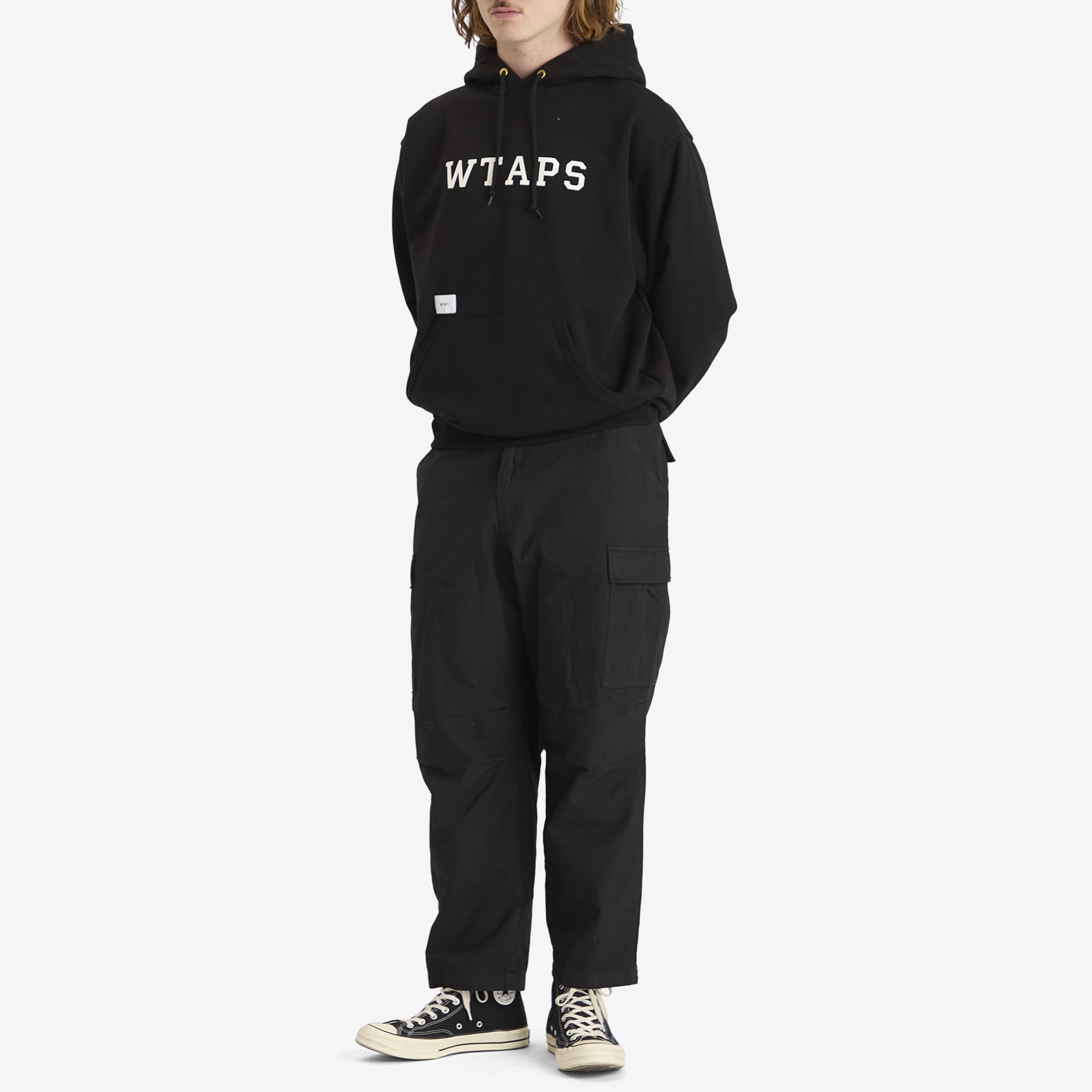 WTAPS Men's Ripstop Cargo Pants in Black