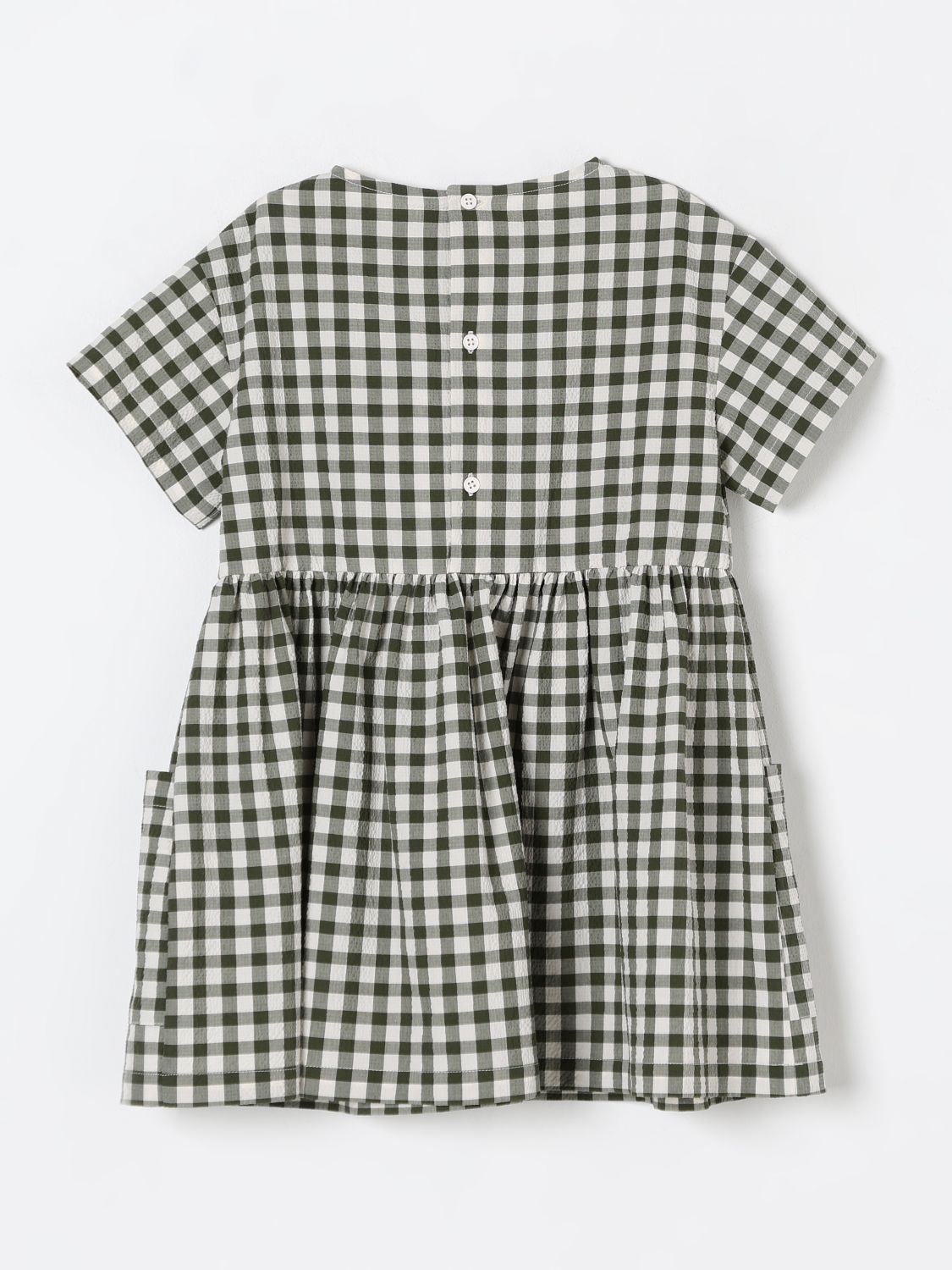 Dress IL GUFO Kids color Green